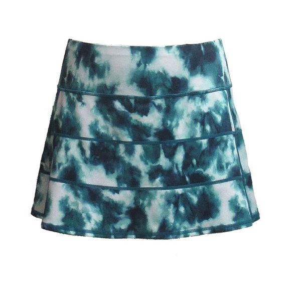 IDEOLOGY Teal Tye-Dye Women’s Active Swim Flounce Skort Plus Size XL EUC - Picture 3 of 11